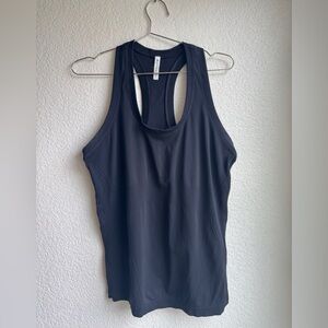 NWT black Athleta Momentum razorback tank